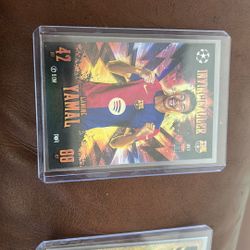 Lamine Yamal Soccer Cards
