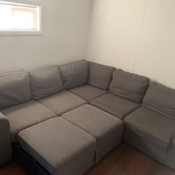 Gray Sectional Couch