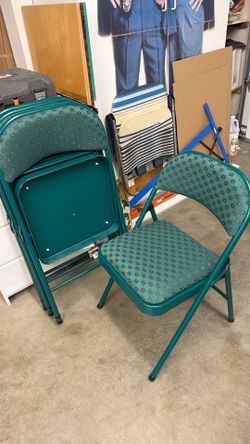 4 Card Table Chairs
