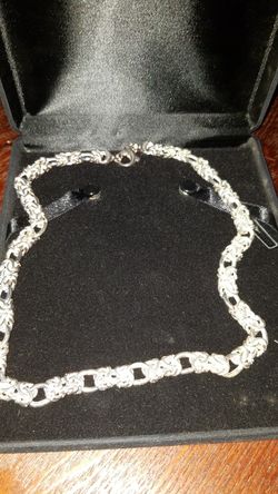 Sterling silver necklace