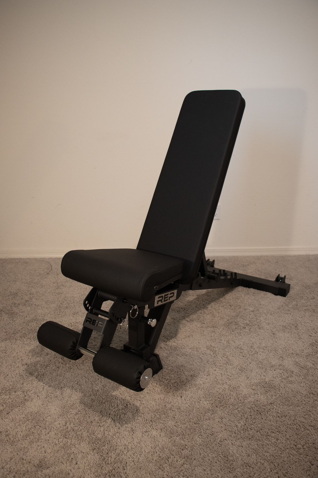 REP Fitness AB-3000 2.0 FID Adjustable Weight Bench (Matte Black)