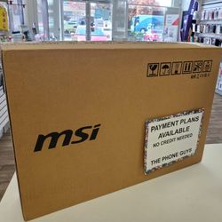 MSI GF63 Gaming Laptop - $25 Down To Take Home Today Pay The Rest Later
