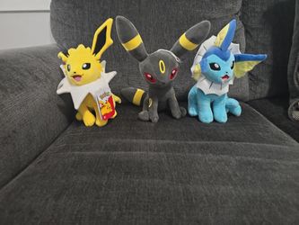 Pokemon plushes