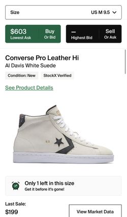 Converse Skate Shoe Pro Leather 9.5