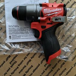 Milwaukee FUEL M12 Hammer Drill   $65.00 