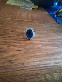 Ring With Blue Stone