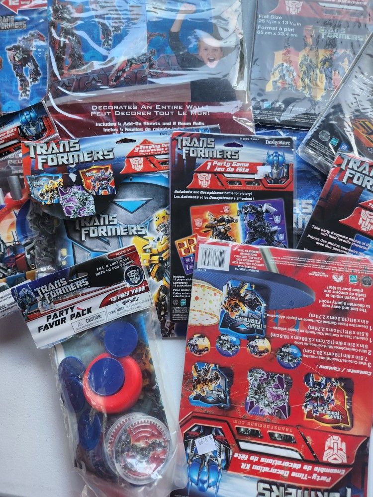 Transformers Party Decorations