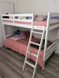 Twin size bunk bed frame