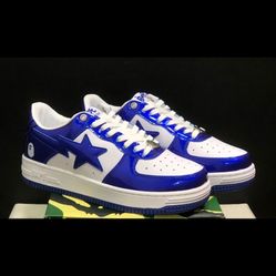Bape Light Blue Sneakers 