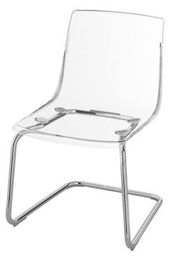 IKEA TOBIAS Clear Chairs (6 available)