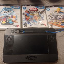 Ps3 Udraw Game Tablet With Best Games