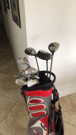 Golden Bear M86 RH golf set 1,3,5 Graphite shafts 3-PW steel firm shafts putter Stand bag Headcovers