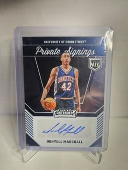 Donyell Marshall #DM uconn nil 24-25 private signings $10