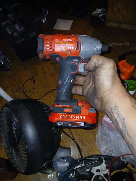 V20 Craftsman Impact Drill Impact And One Battery