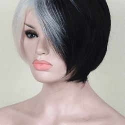 Cruella Devil  Black And White Wig