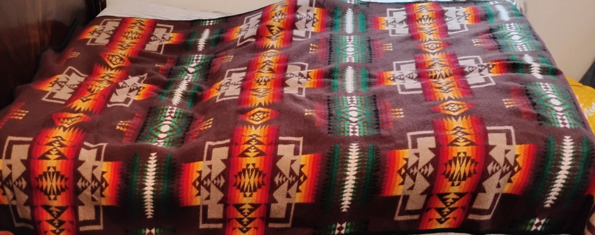 Vintage Chief Joseph Pendleton Blanket W/Blemish
