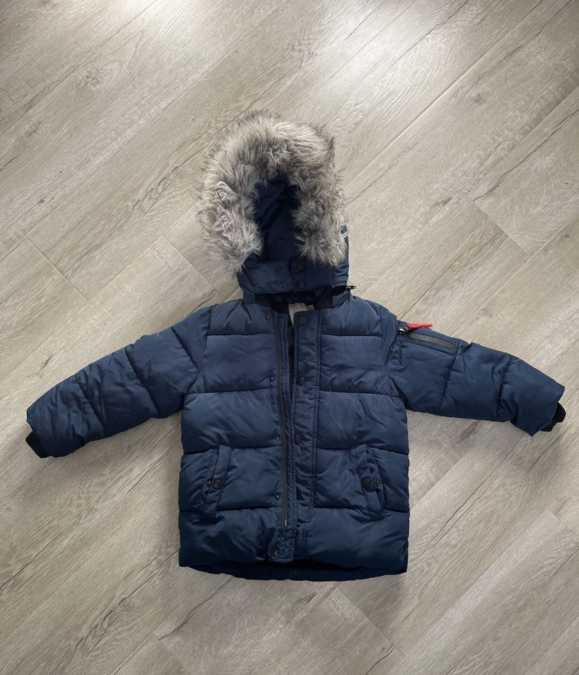 Zara Winter Jacket Kids Size 5