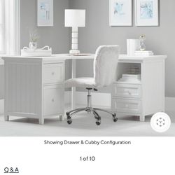 Pottery Barn Corner Desk
