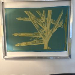 One-of-a-Kind Stretched Canvas Piece