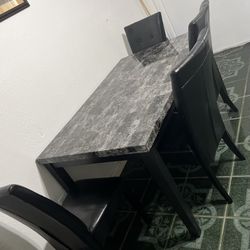 MARBLE KITCHEN TABLE 