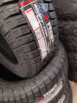 New set of tires 275 55 20 rbp all terrain