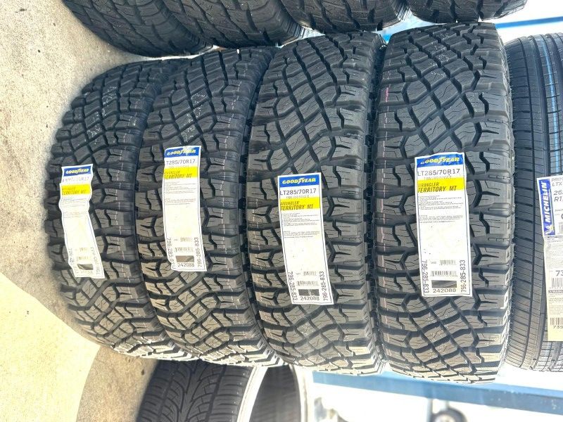 LT285/70R17 Goodyear Wrangler M/T Set Of 4 New Tires 
