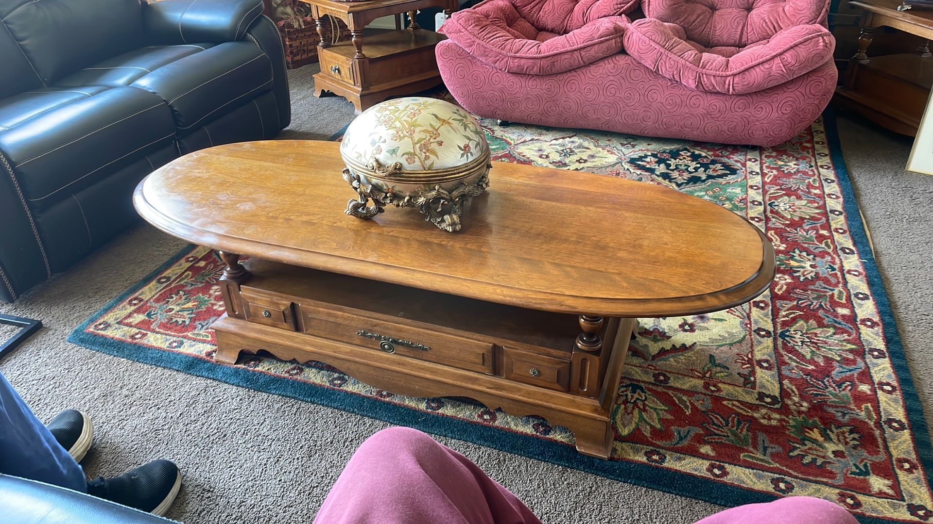 Coffee Table And End Tables