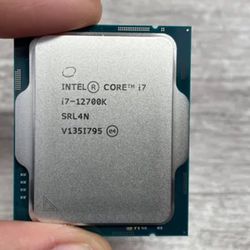 I7 12700K! (TAKING OFFERS) 