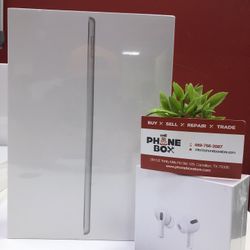 iPad (9th Gen) Wi-Fi, Sealed Box 64GB(Silver), 🔥😱Only $50  Down Payment & Take Home Today Y