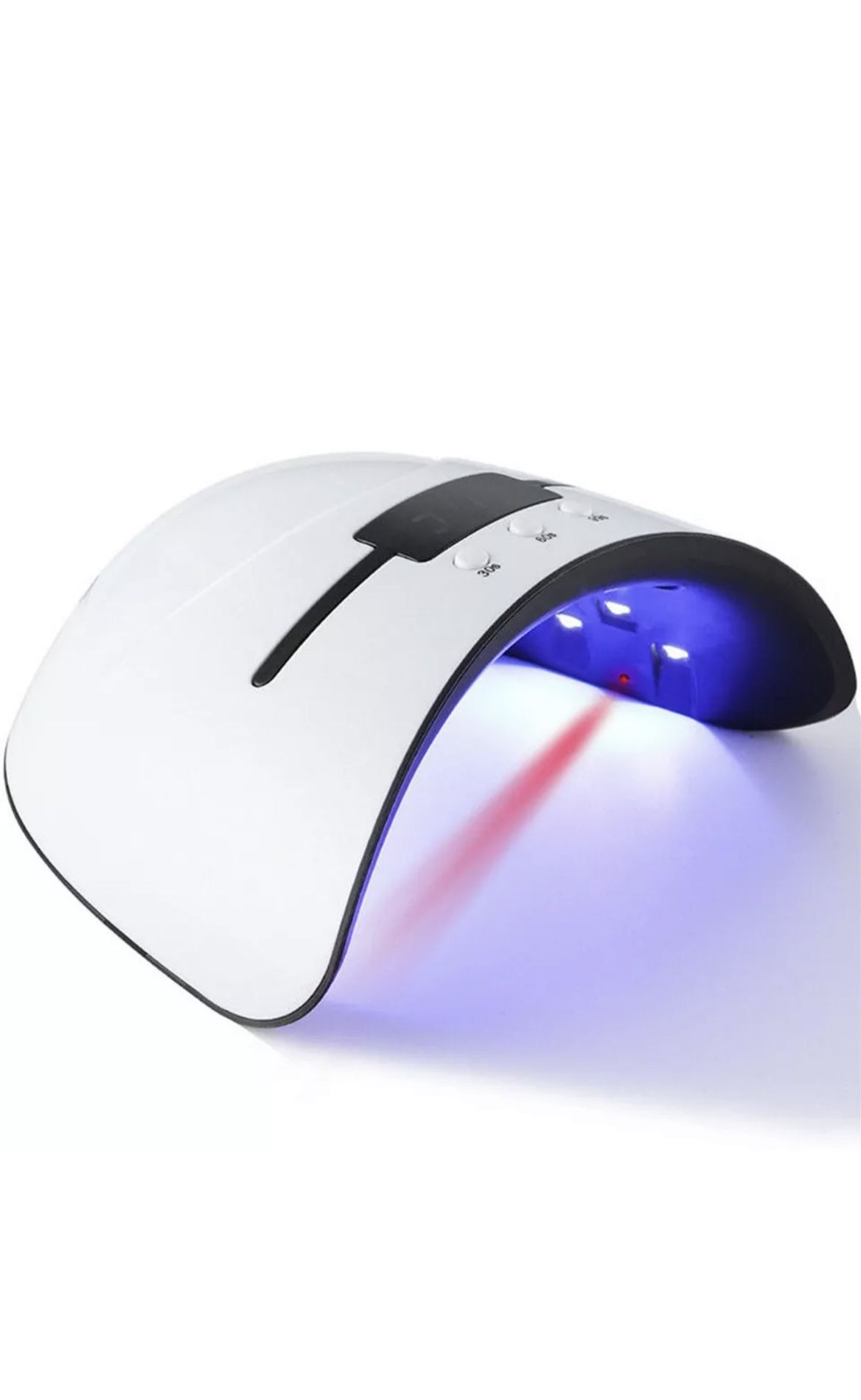 36W Professional UV LED Nail Polish Dryer Lamp for Acrylic Gel Manicures w/Timer