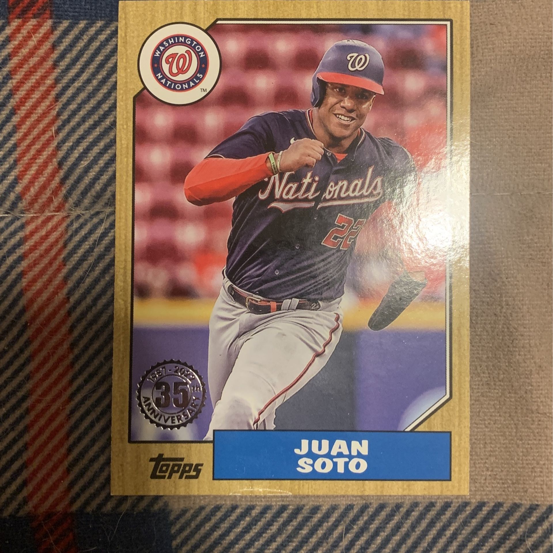 Topps Juan Soto Baseball card