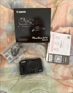 Canon powershot G7X Mark iii
