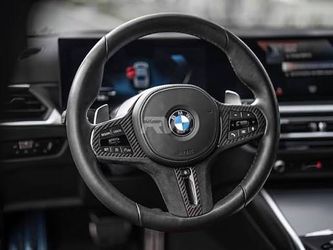 BMW Real Carbon Fiber Steering Wheel Trim
