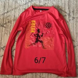 Long Sleeve Boys Shirt 6/7