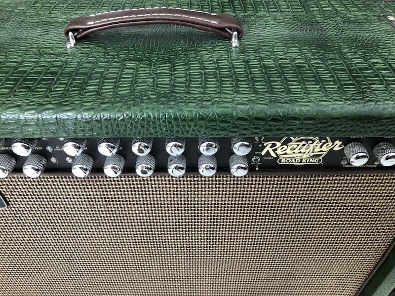 Mesa Boogie Dual Rectifier ROAD KING Custom Croc Leather
