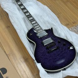 LTD EC-1000 QM See Thru Purple Sunburst – New