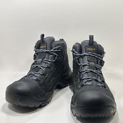 Size 10.5D - Men’s Keen Braddock Mid Waterproof Soft Toe Boots 1014605D Wmns 12D