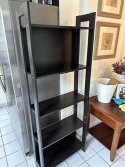 Black Wooden bookcase