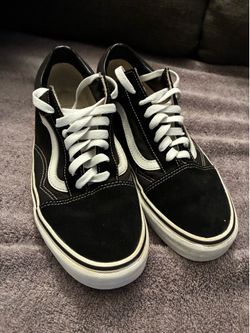 Vans size 10 for men like new