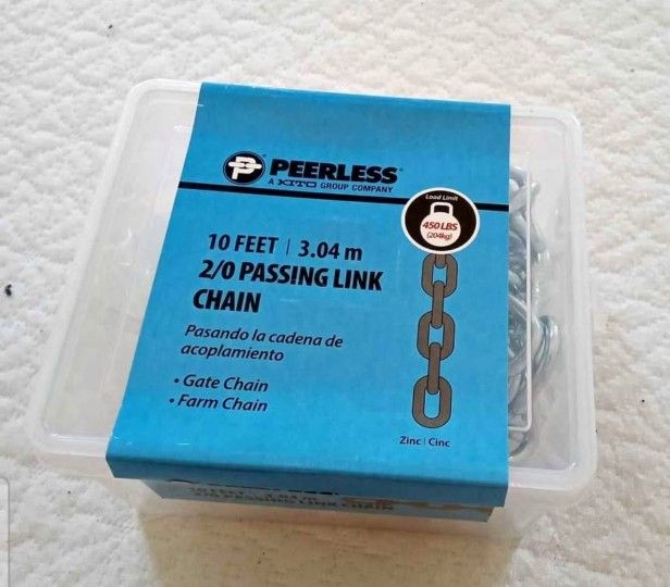 Peerless 10ft Chain 2/0