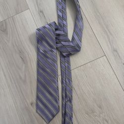Robert Talbott Men's Tie Multicolor Striped Vivid