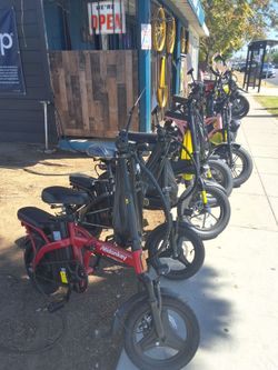 Electric Bike Brand New Prices Range From $499 and up or Make $50 monthly payments