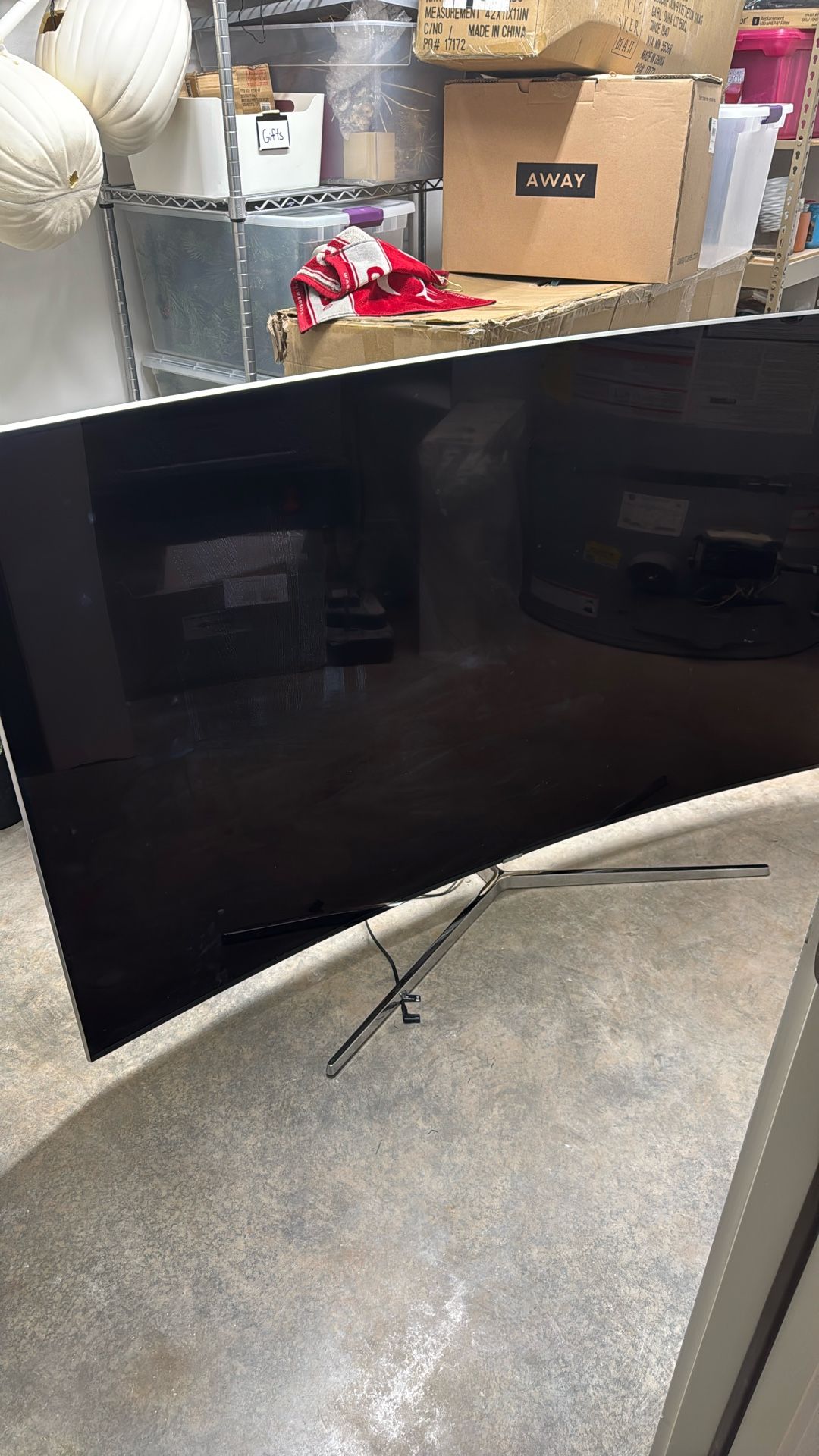 samsung 78” curved tv.  UN78KS9500 