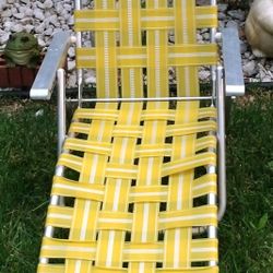 Vintage Child's , 1960's Lawn chair 