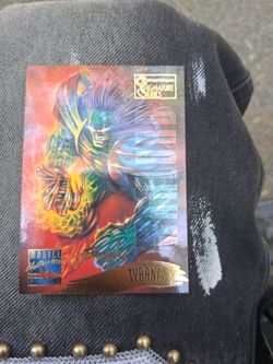 1995 marvel masterpiece gold signature tyrant