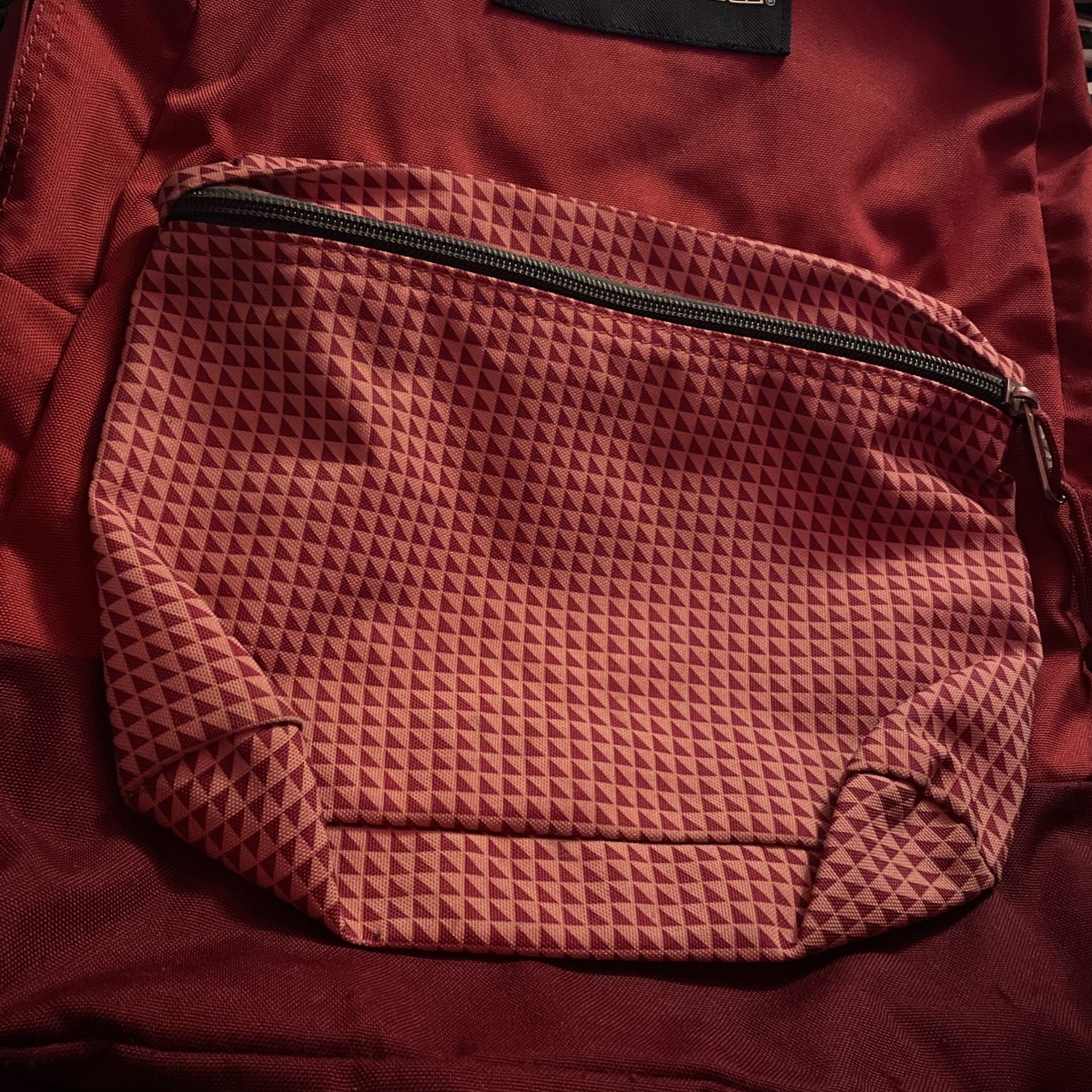 Deep Magenta Jansport Backpack 