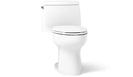 Kohler Santa Rosa 12 in. Rough In 1-Piece 1.28 GFP Elongated Chair Height Toilet in White Soft Close Seat