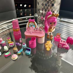 Shopkins Shoppies Lippy Lulu's Beauty Boutique Toy Playset & 20+ Bonus Shopkins