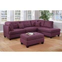 Sectional With Ottoman /// Financing Available 