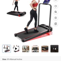 Rhythm Fun Incline Foldable Treadmill